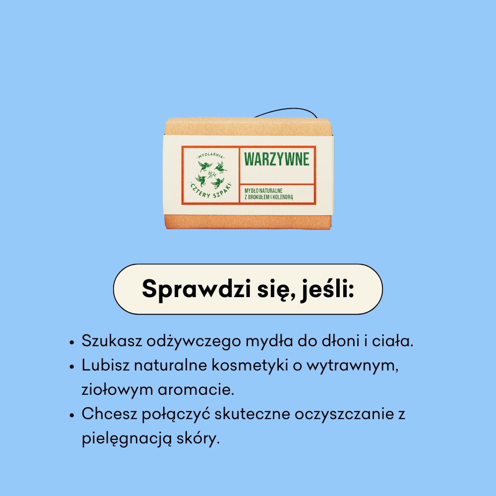 Warzywne - naturalne mydło w kostce