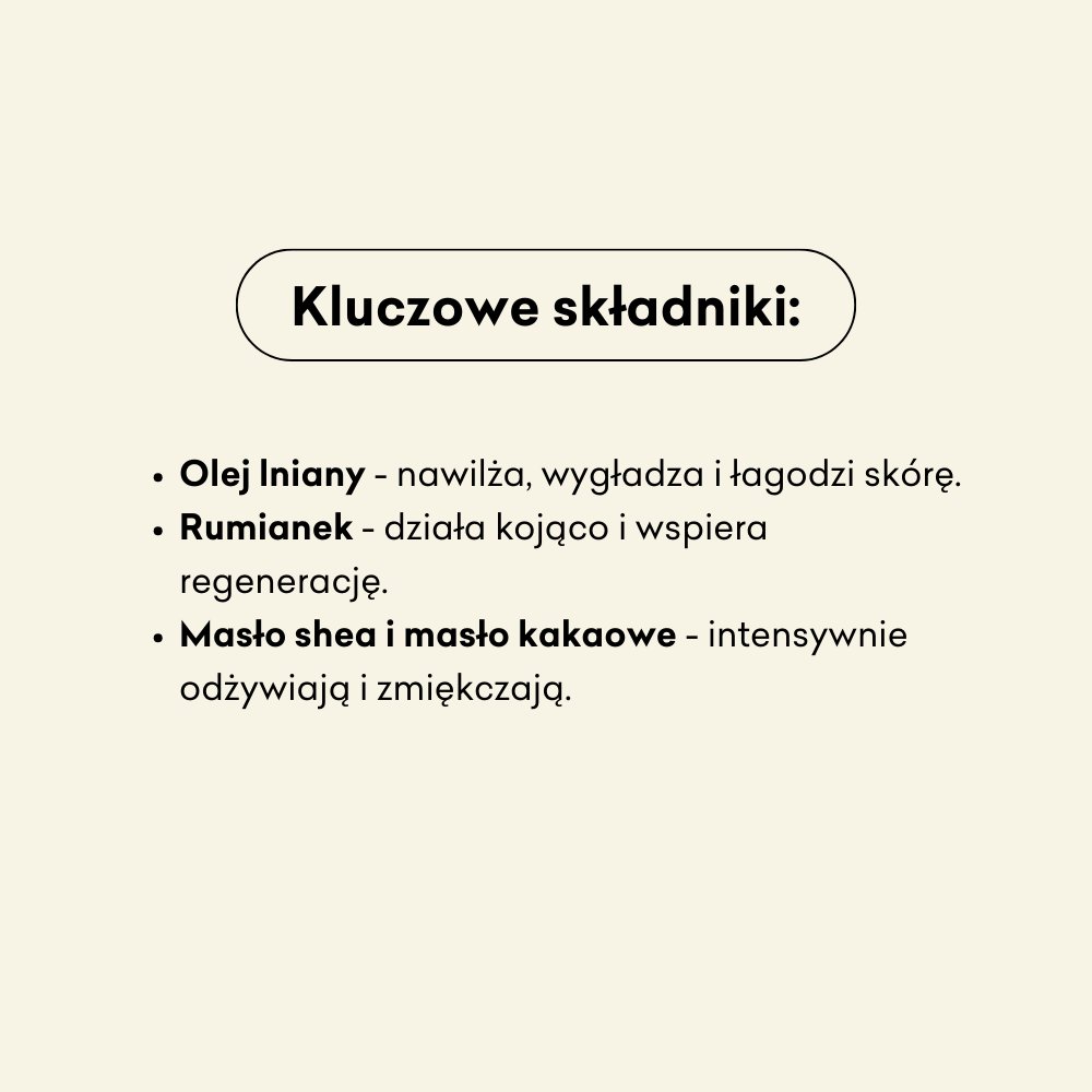 Mydło naturalne z olejem lnianym i kwiatem rumianku 