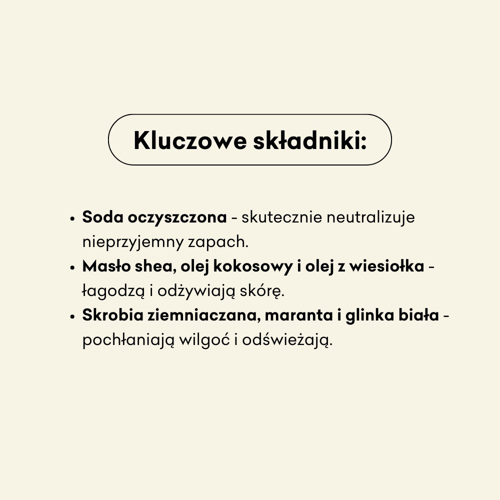 Naturalny dezodorant w kremie bezzapachowy z ziemią okrzemkową.