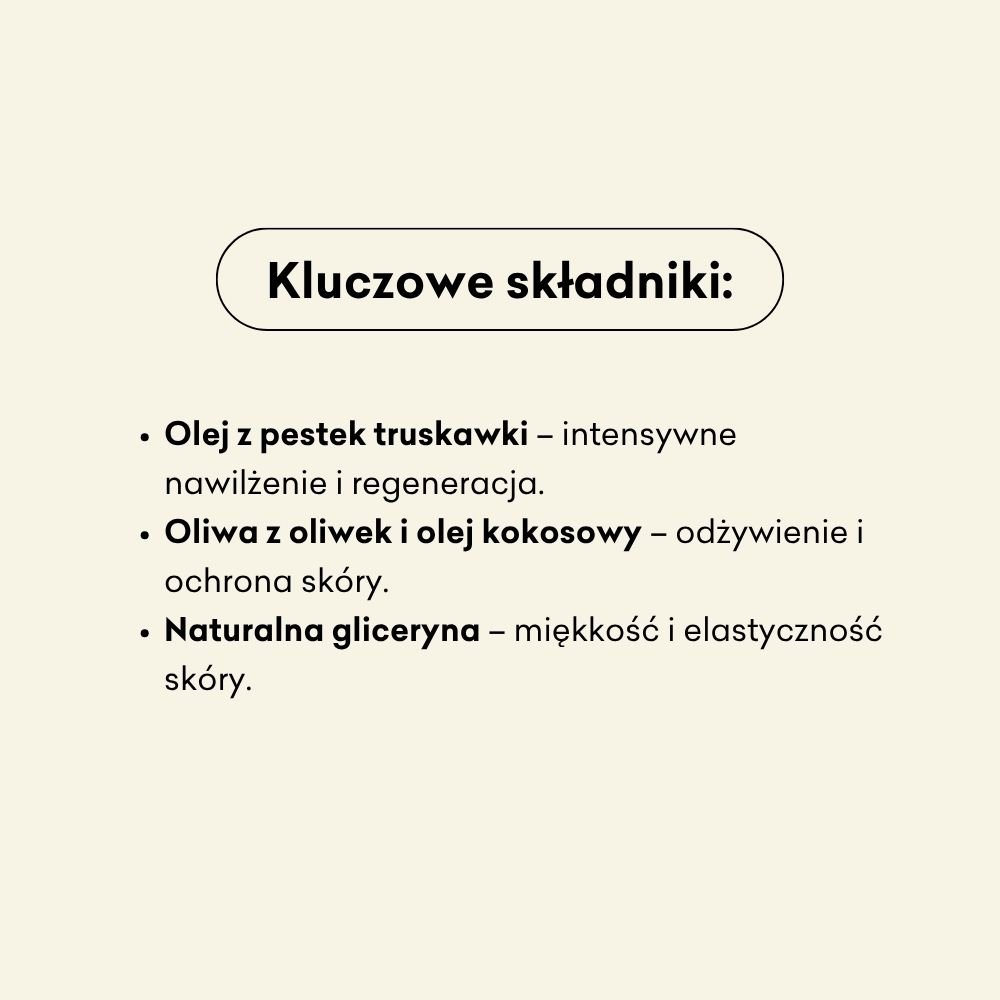 Truskawka i Werbena - mini - naturalne mydło w płynie
