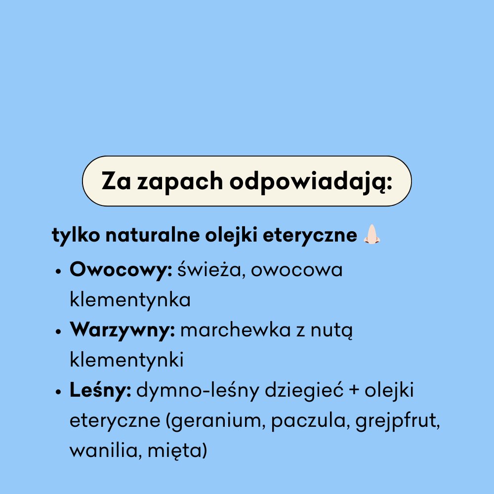 Zestaw kremów do twarzy za zapach odpowiadają tylko naturalne olejki eteryczne.