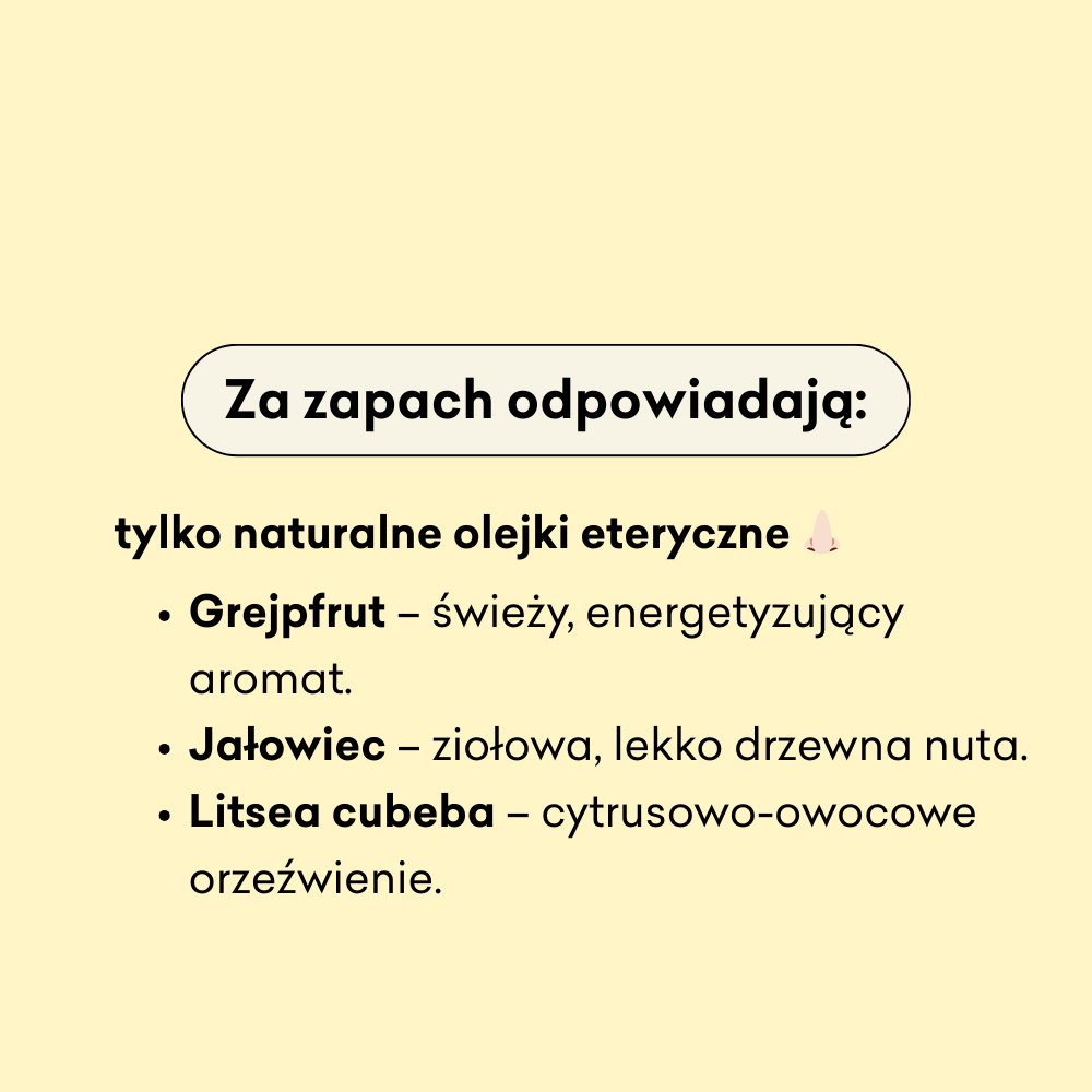 Grejpfrut i Jałowiec - sól do kąpieli za zapach odpowiadają tylko naturalne olejki eteryczne.