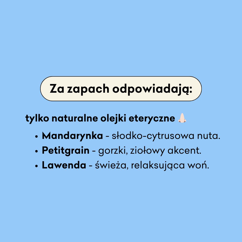 Gorzka Pomarańcza - balsam do ust, za zapach odpowiadają olejki eteryczne z mandarynki, petitgrain, lawendy.