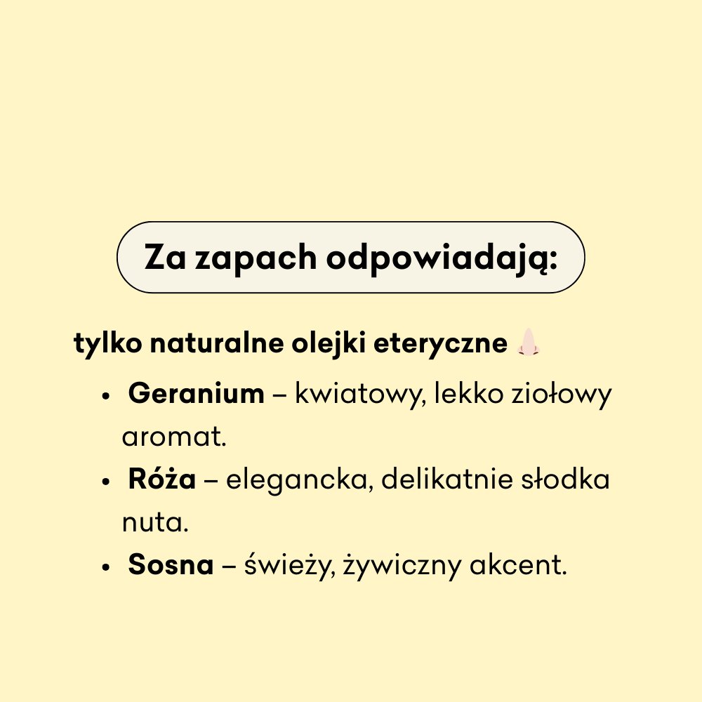 Leśna Róża - peeling cukrowy, za zapach odpowiadają tylko naturalne olejki eteryczne.