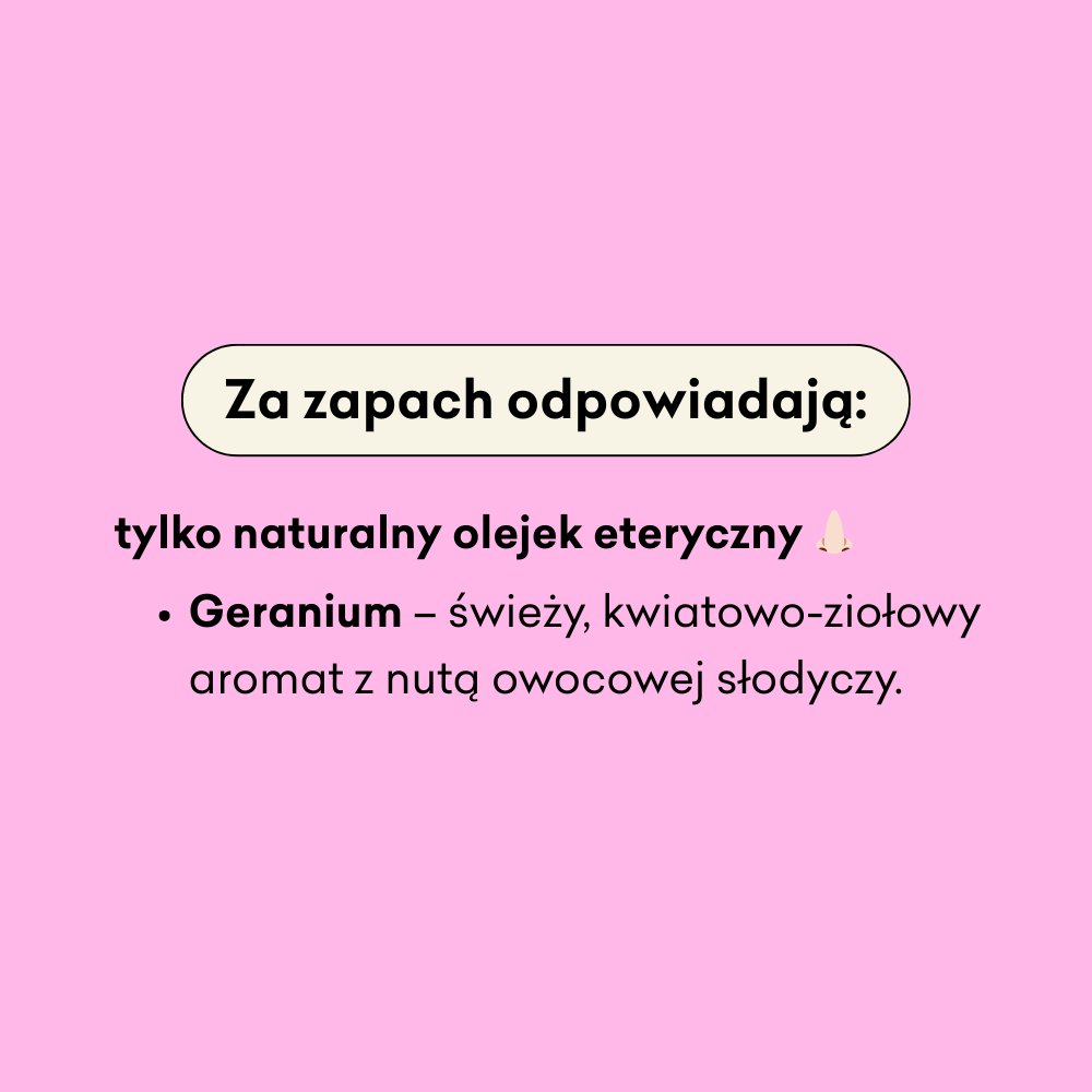 Porzeczka - naturalne mydło peelingujące w kostce za zapach odpowiada naturalny olejek eteryczny z geranium.