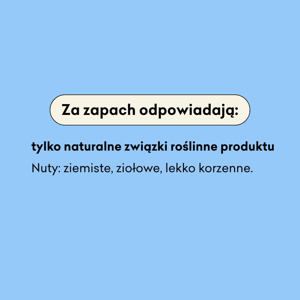Hydrolat Oczar Wirginijski infografika za zapach odpowiadają naturalne związki roślinne produktu, nuty: ziemiste, ziołowe, lekko korzenne.