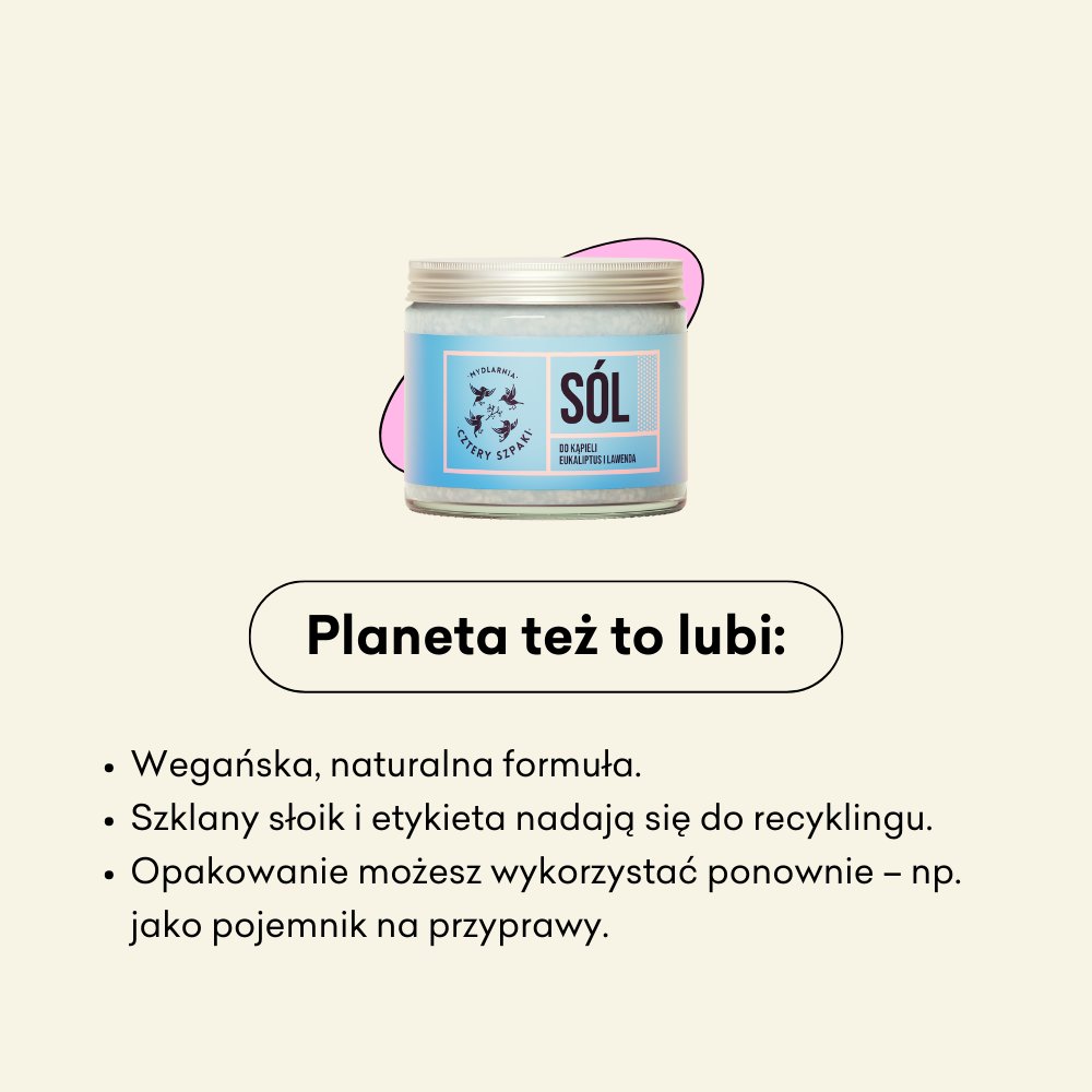 Eukaliptus i Lawenda - sól do kąpieli