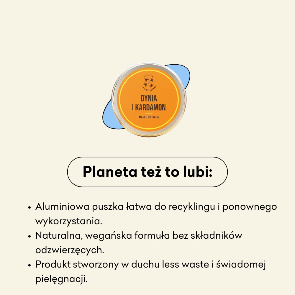 Dynia i Kardamon - masło do ciała