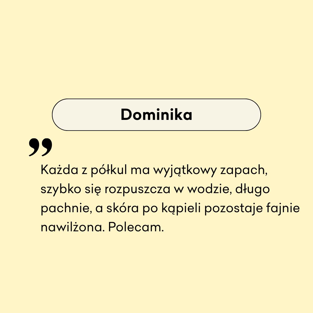 Sześciopak - 6 półkul kąpielowych pozytywna opinia.