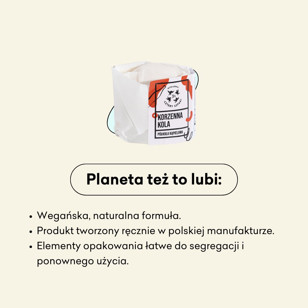 Korzenna Kola - półkula kąpielowa