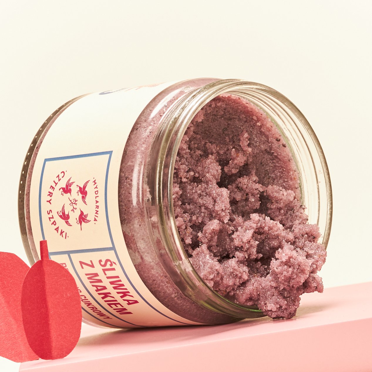 Śliwka z Makiem - peeling cukrowy