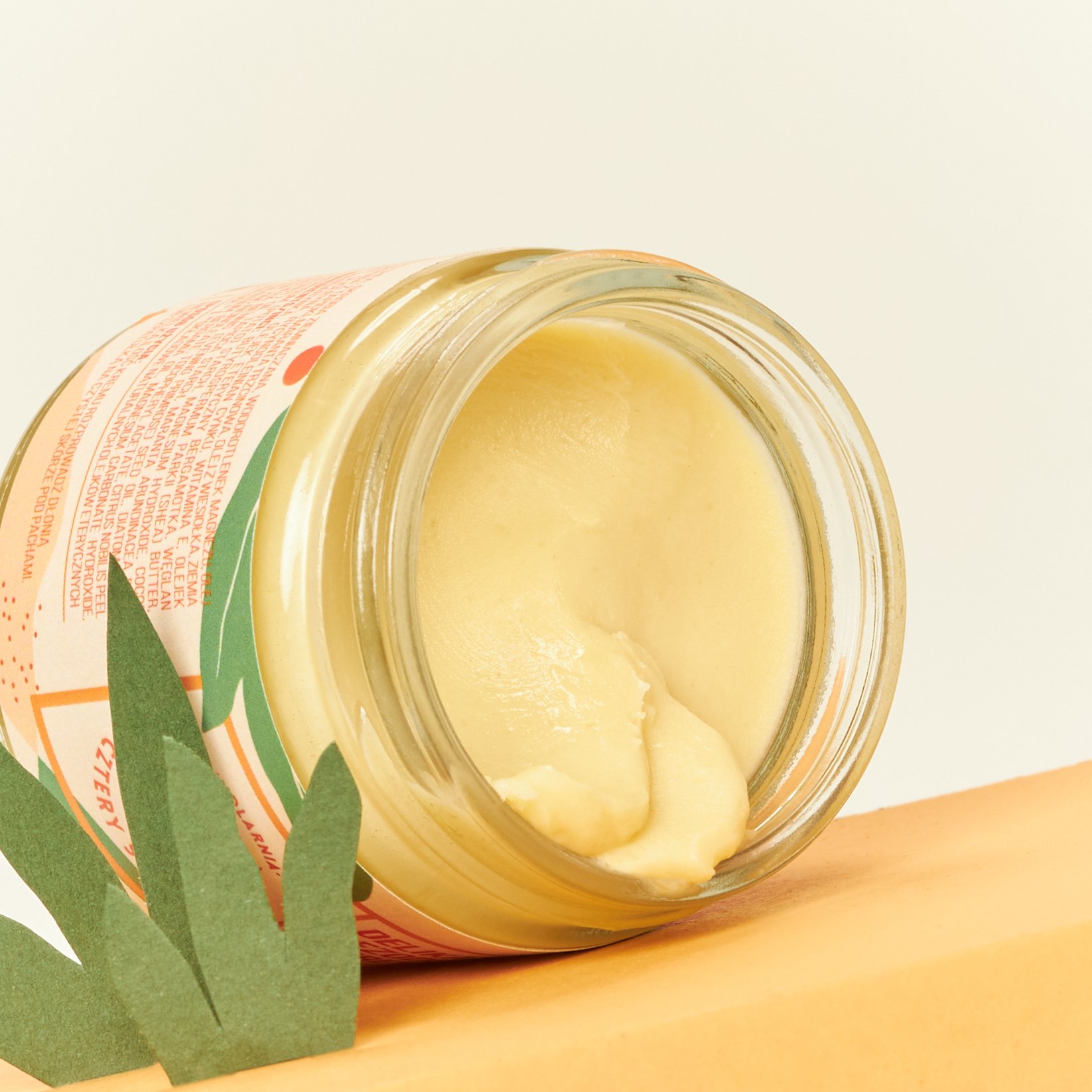 Naturalny dezodorant w kremie mandarynkowy bez dodatku sody