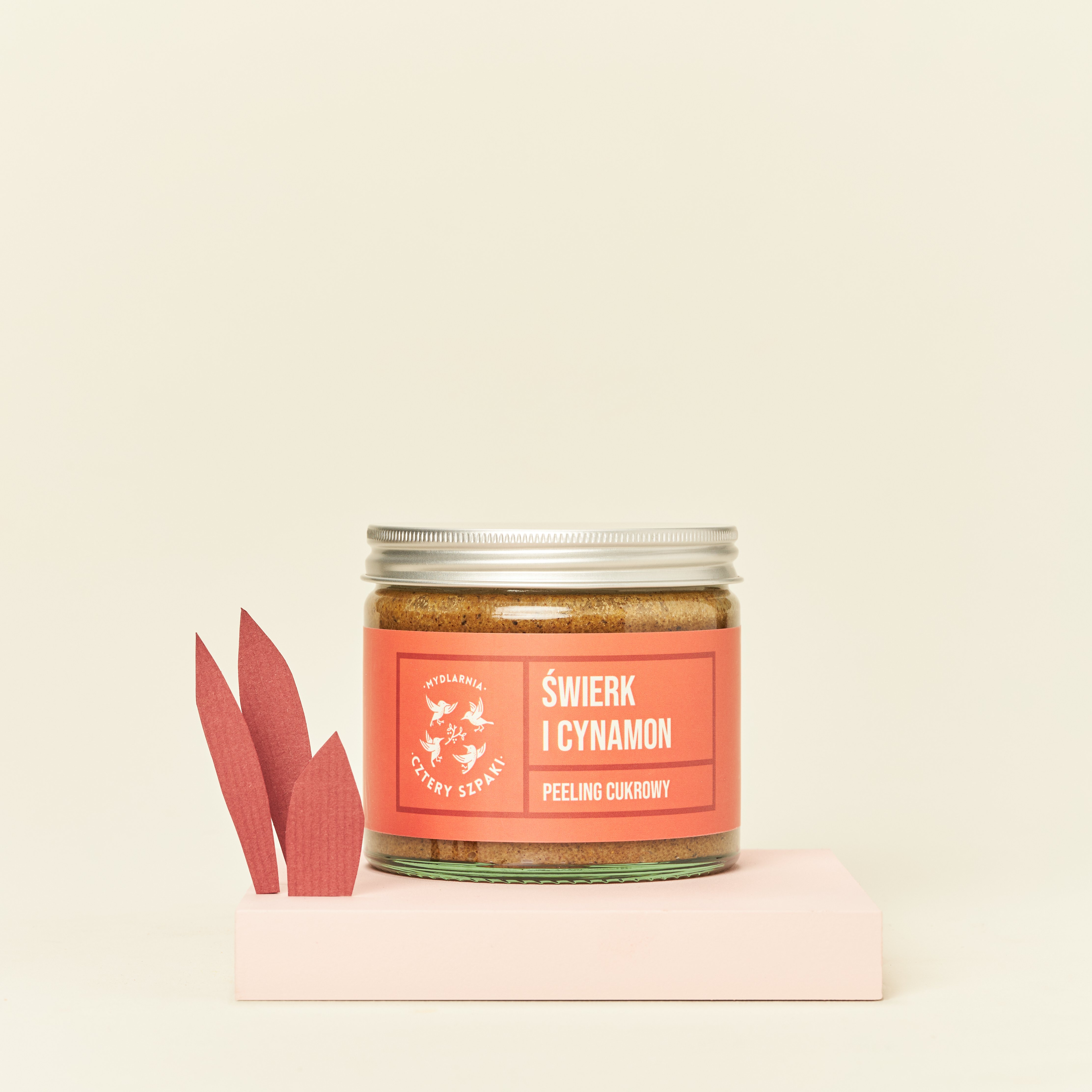 Peeling cukrowy Świerk i Cynamon. 