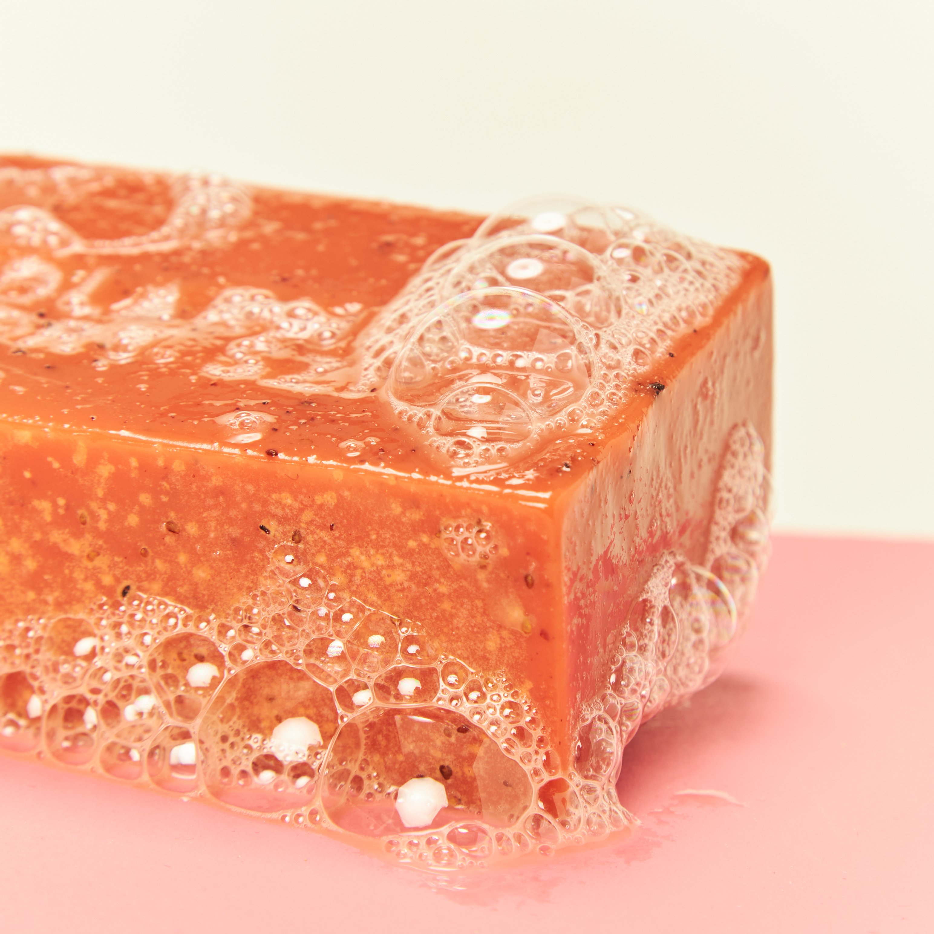 Truskawka i Werbena - naturalne mydło peelingujące