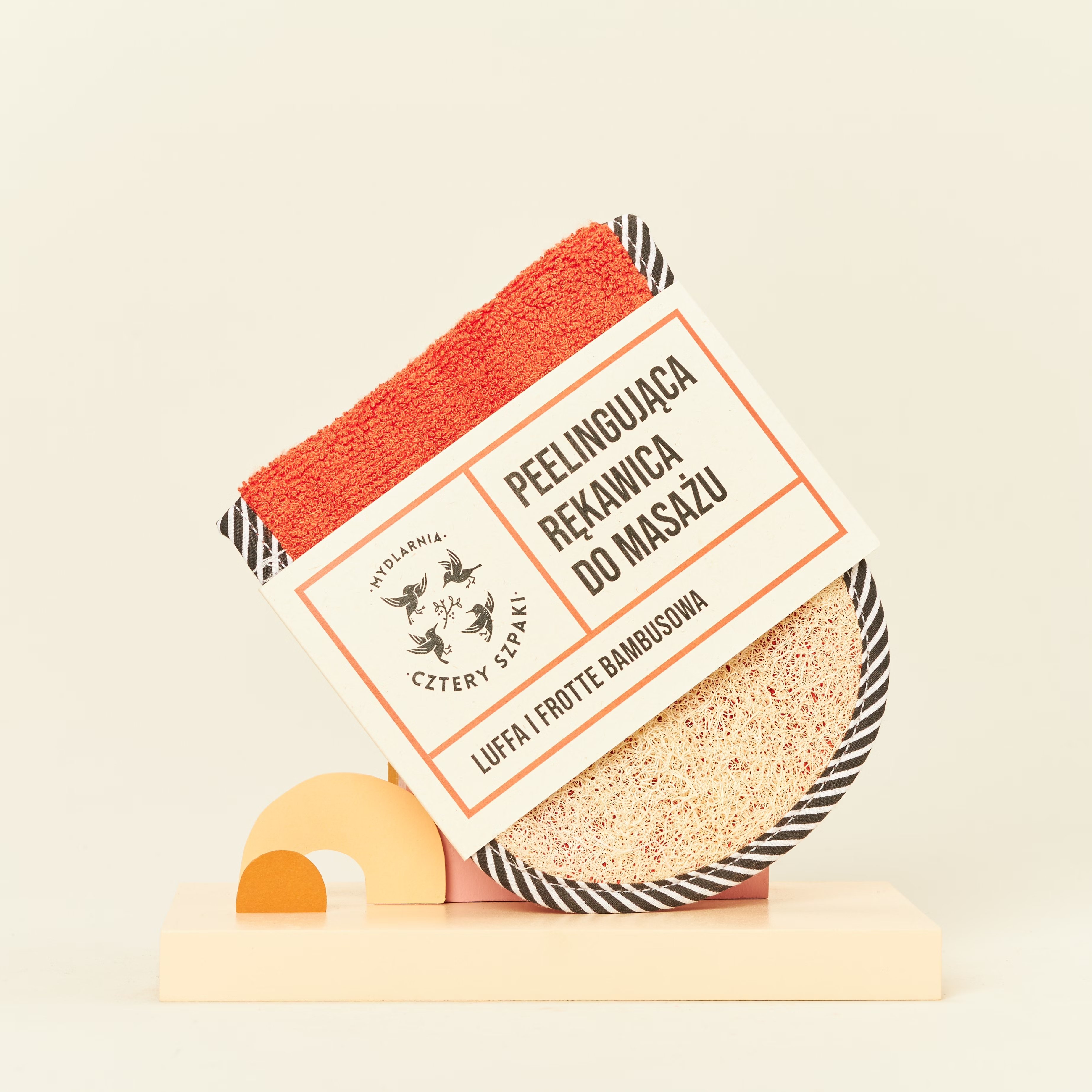 Peelingująca rękawica do masażu