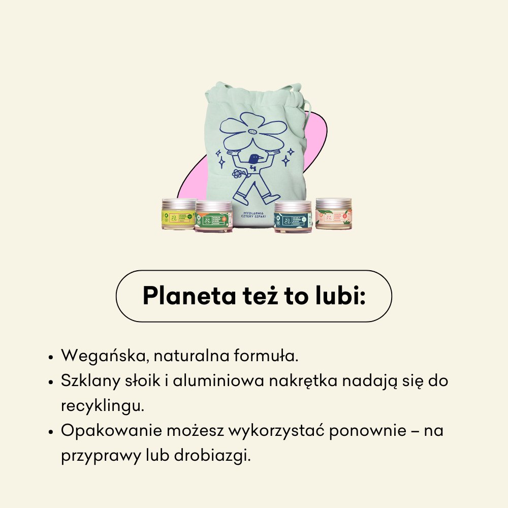 Deo set - zestaw 4 mini dezodorantów w kremie - wegańska, naturalna formuła.