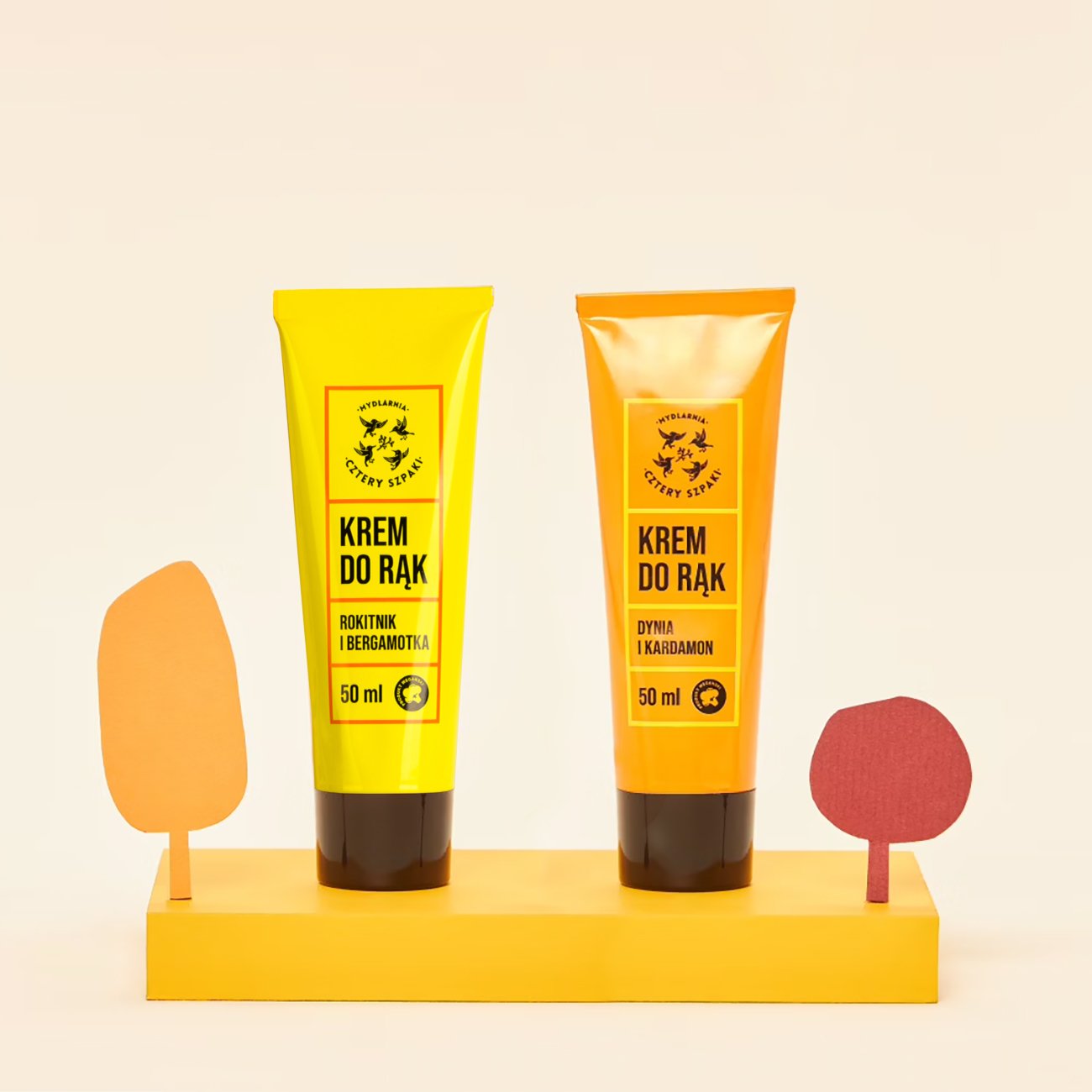 Dwupak kremów do rąk Cztery Szpaki 2 x 50 ml