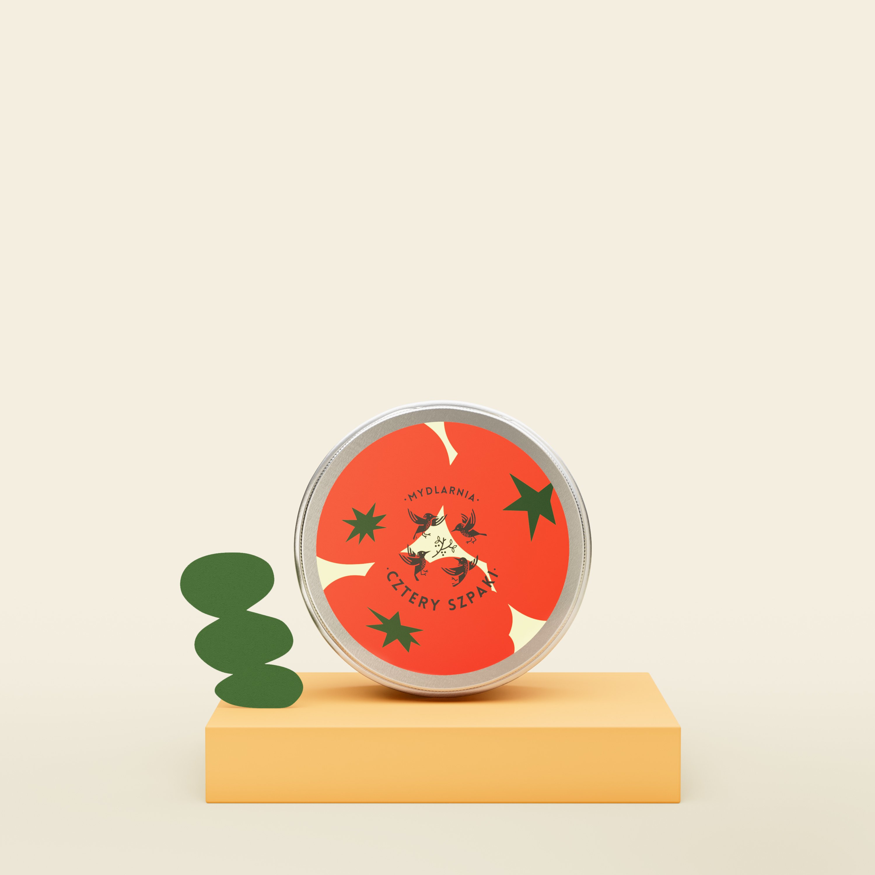 	
Okrągła puszka z ociekaczem na szampon/odżywkę Pomidor