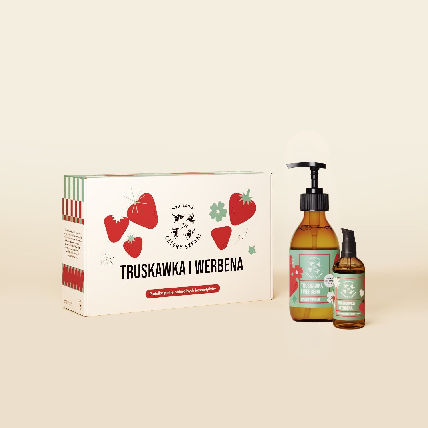 Zestaw Truskawka i Werbena: duet