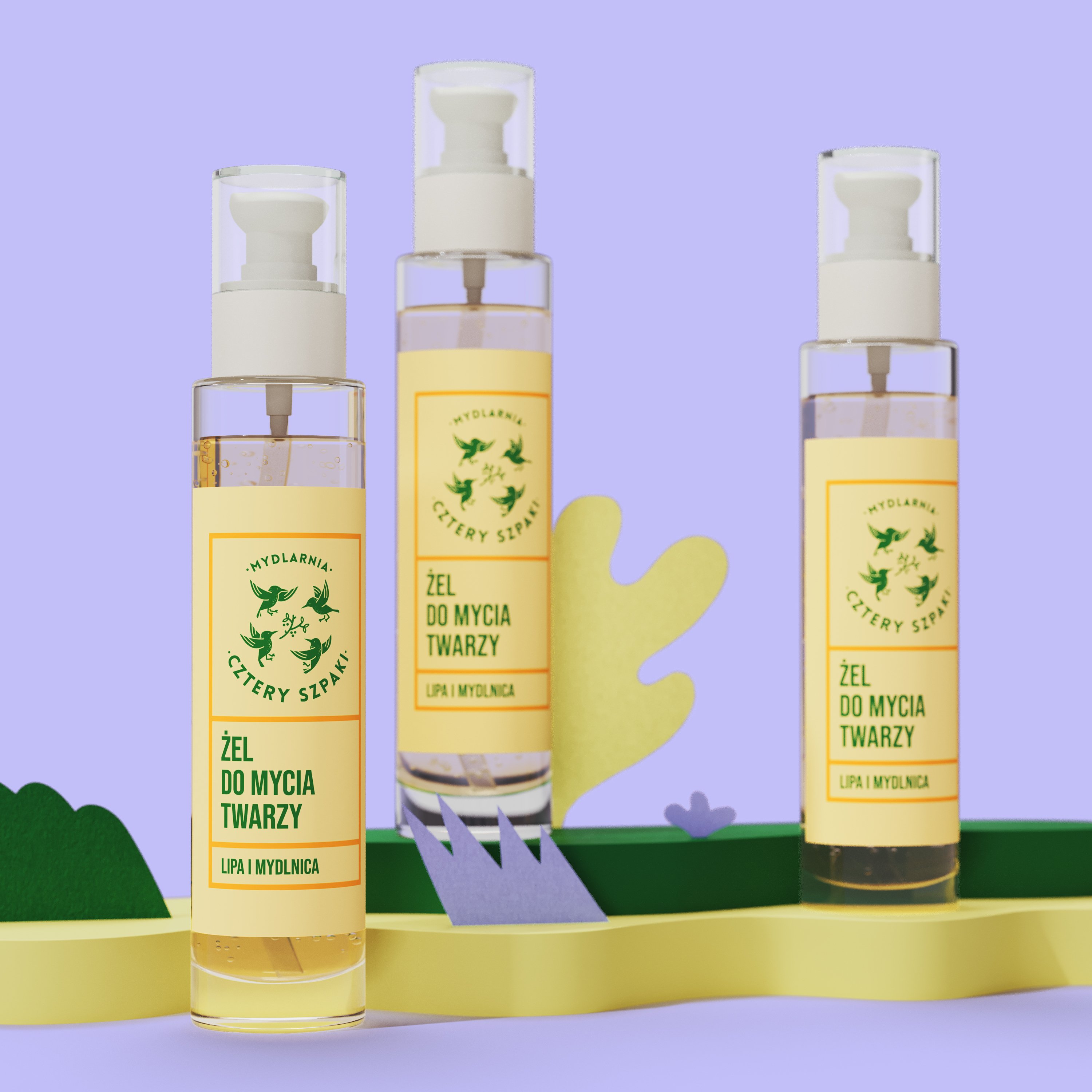 Lipa i Mydlnica - żel myjący do twarzy