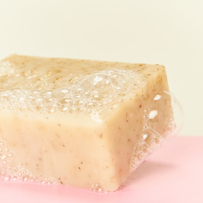Len i Rumianek -  naturalne mydło w kostce