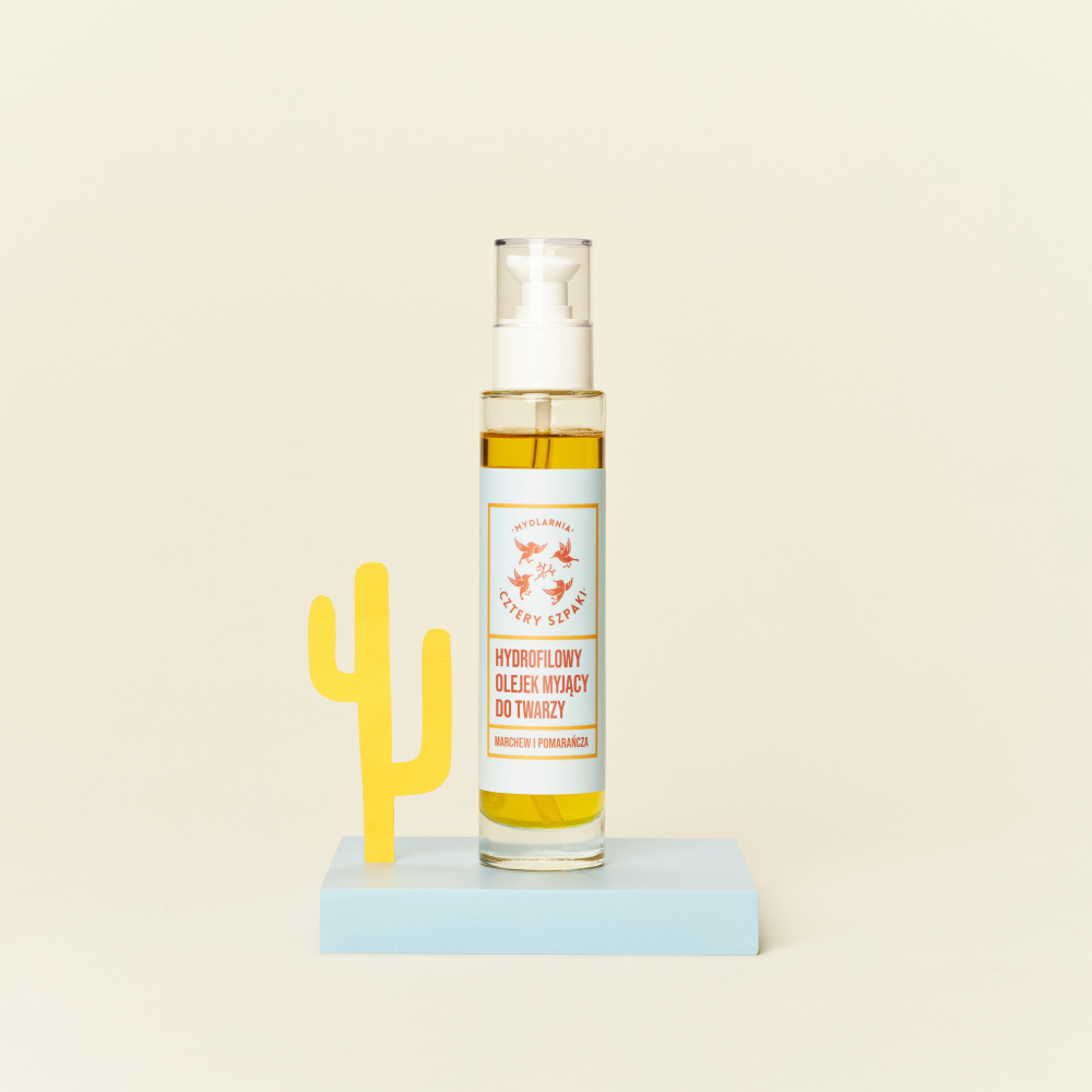 Marchew i Pomarańcza - hydrofilowy olejek myjący 