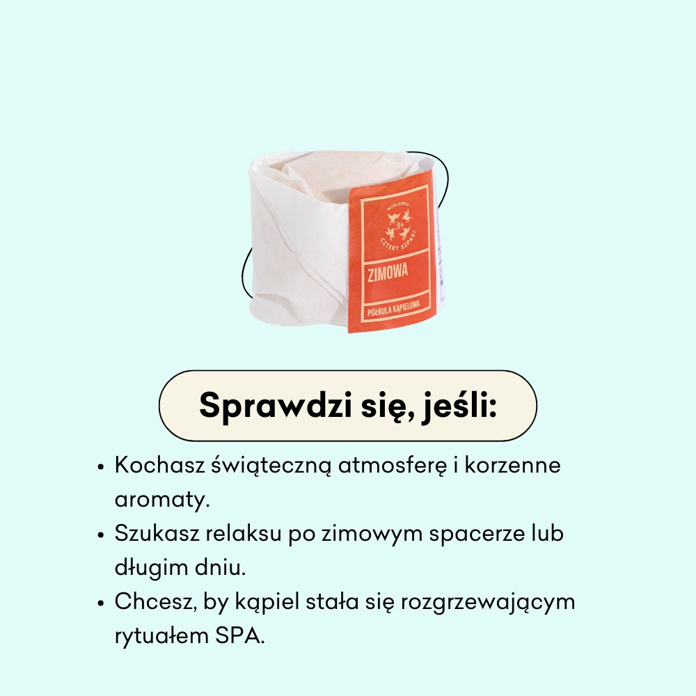 Półkula Zimowa sprawdzi się, jeśli kochasz świąteczną atmosferę i korzenne aromaty. 