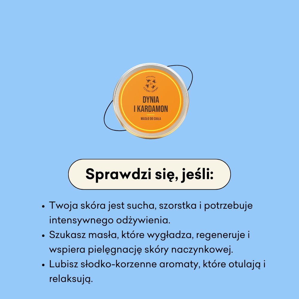Dynia i Kardamon - masło do ciała
