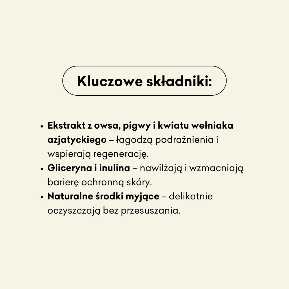 Żel do higieny intymnej - Owies i lawenda