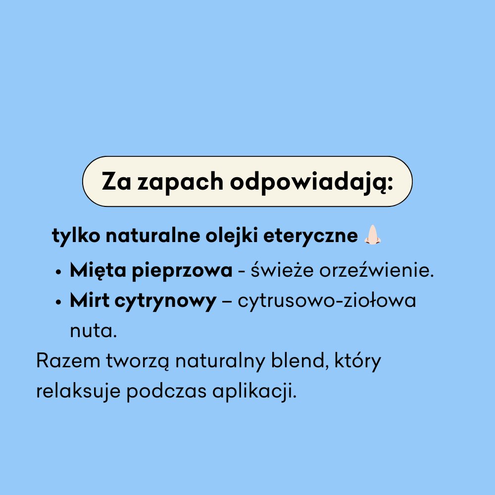 Mirt i Jagoda - oczyszczająca maseczka do twarzy za zapach odpowiadają tylko naturalne olejki eteryczne.