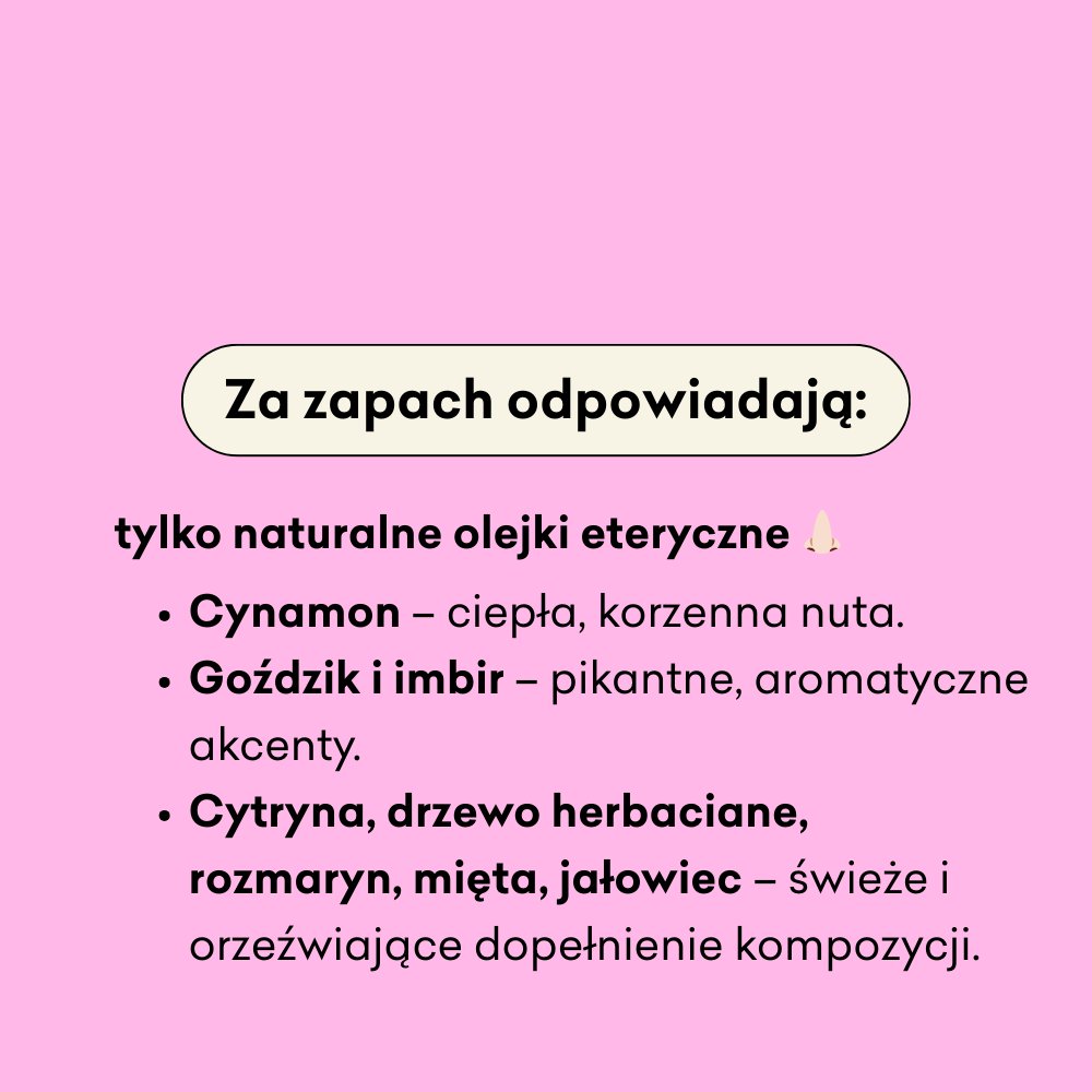 Korzenna Kola - naturalne mydło w płynie za zapach odpowiadają tylko naturalne olejki eteryczne.