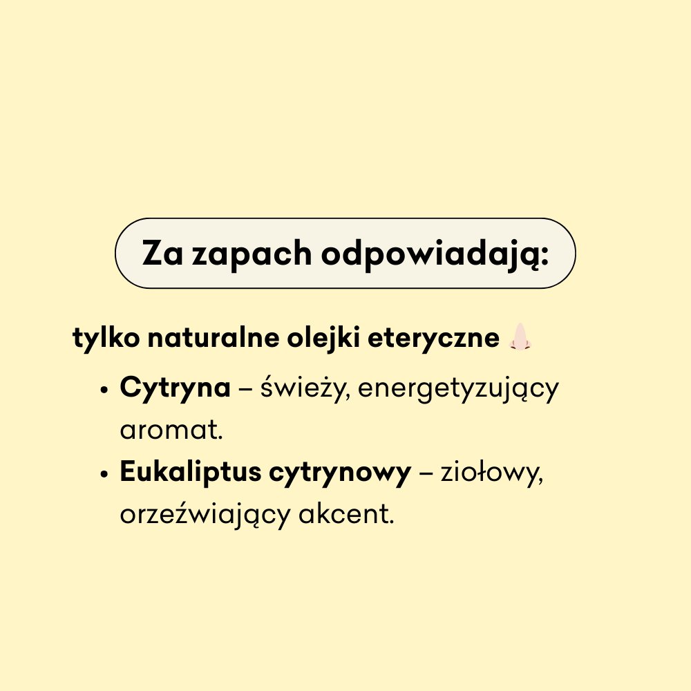 Eukaliptus Cytrynowy - peeling cukrowy za zapach odpowiadają tylko naturalne olejki eteryczne.