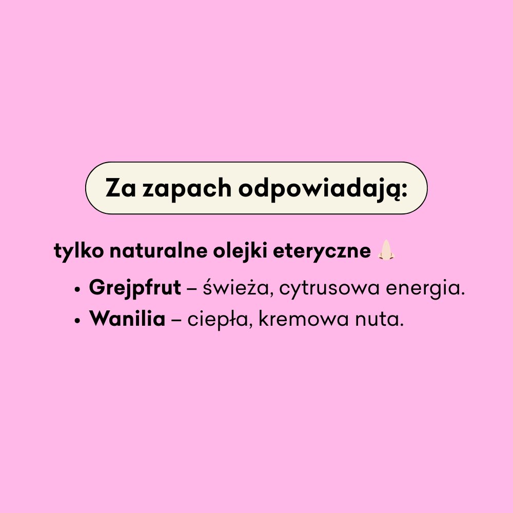 Serum do włosów niskoporowatych za zapach odpowiadają tylko naturalne olejki eteryczne.