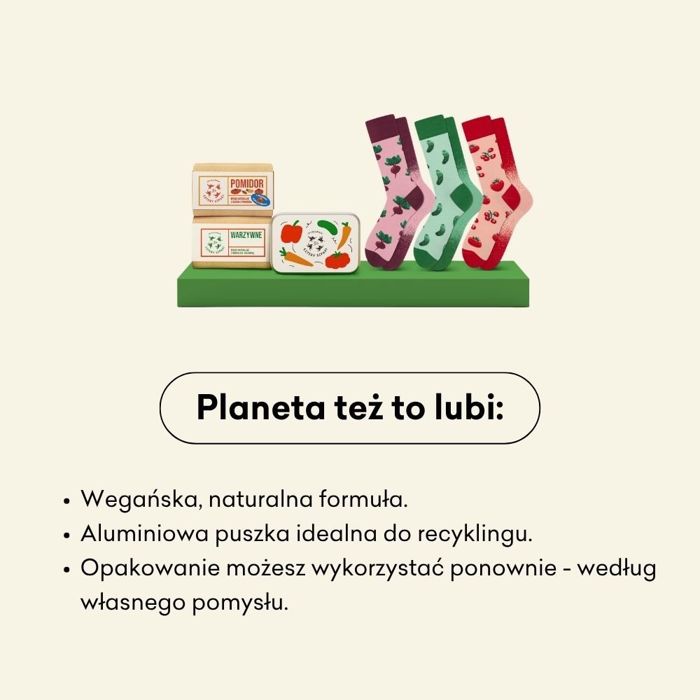 Zestaw Veggies to wegańska, naturalna formuła. 