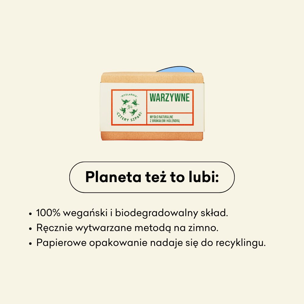 Warzywne - naturalne mydło w kostce