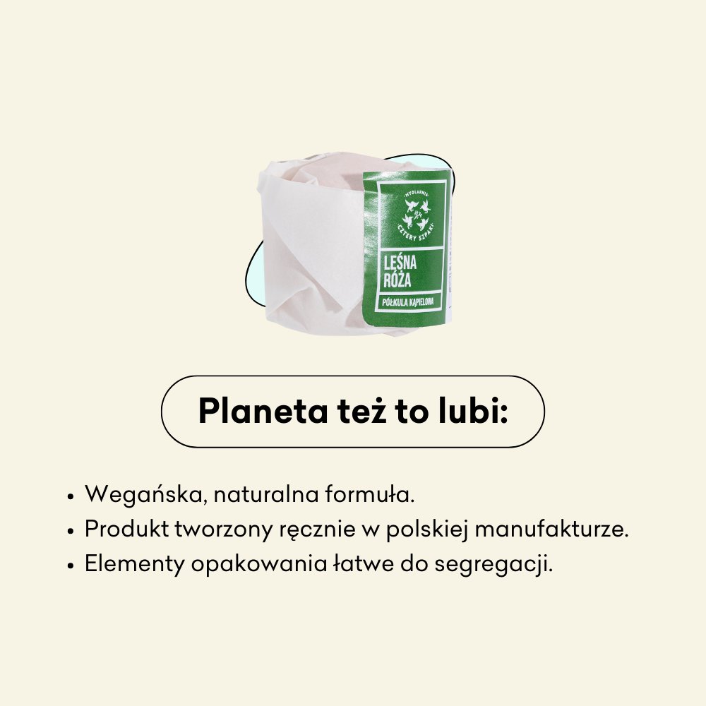 Leśna Róża - półkula kąpielowa