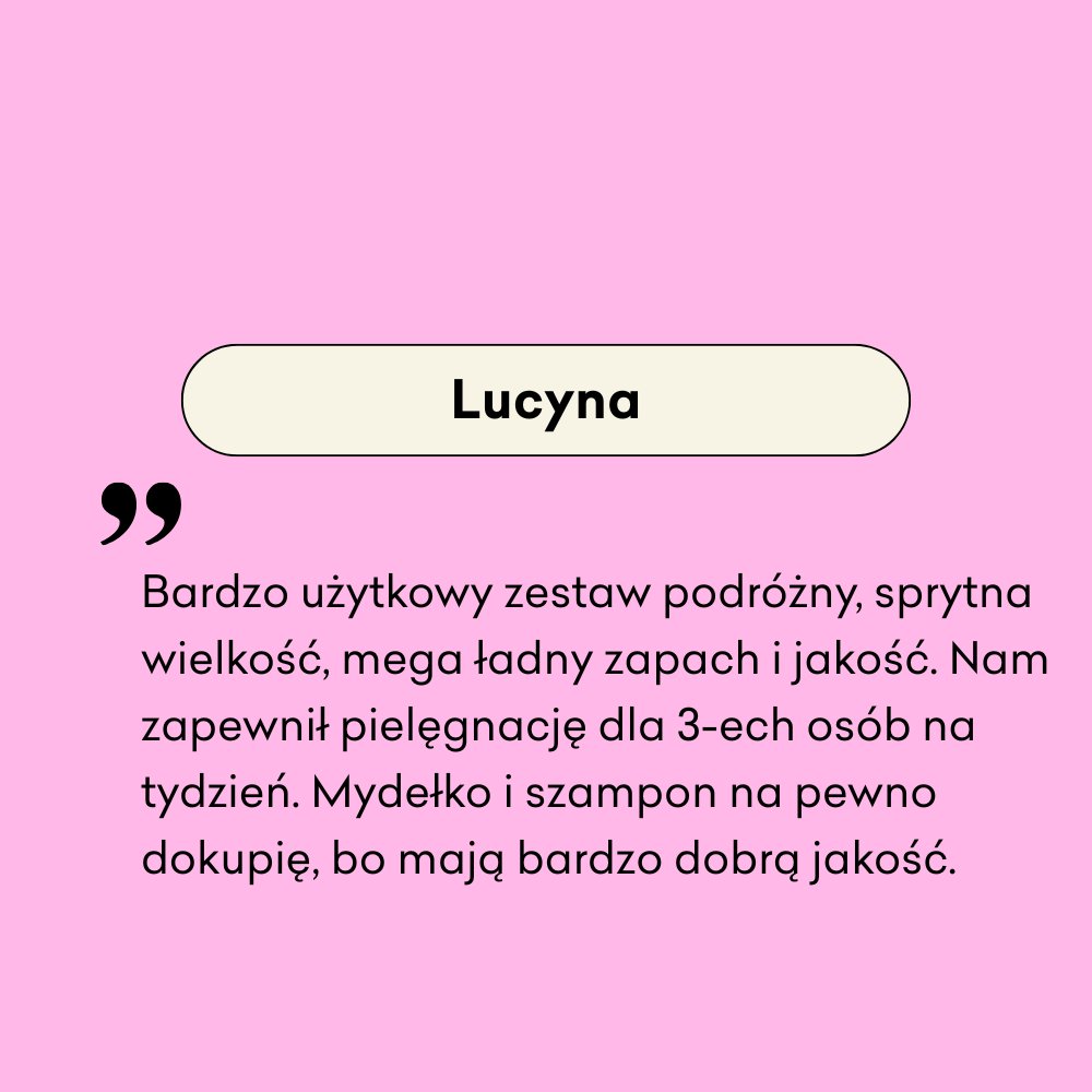 Travel Set aka Podróż Zestaw pozytywna opinia