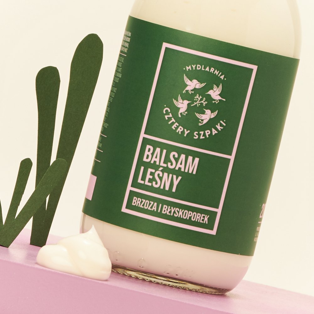 Balsam do ciała Leśny - Brzoza i Błyskoporek
