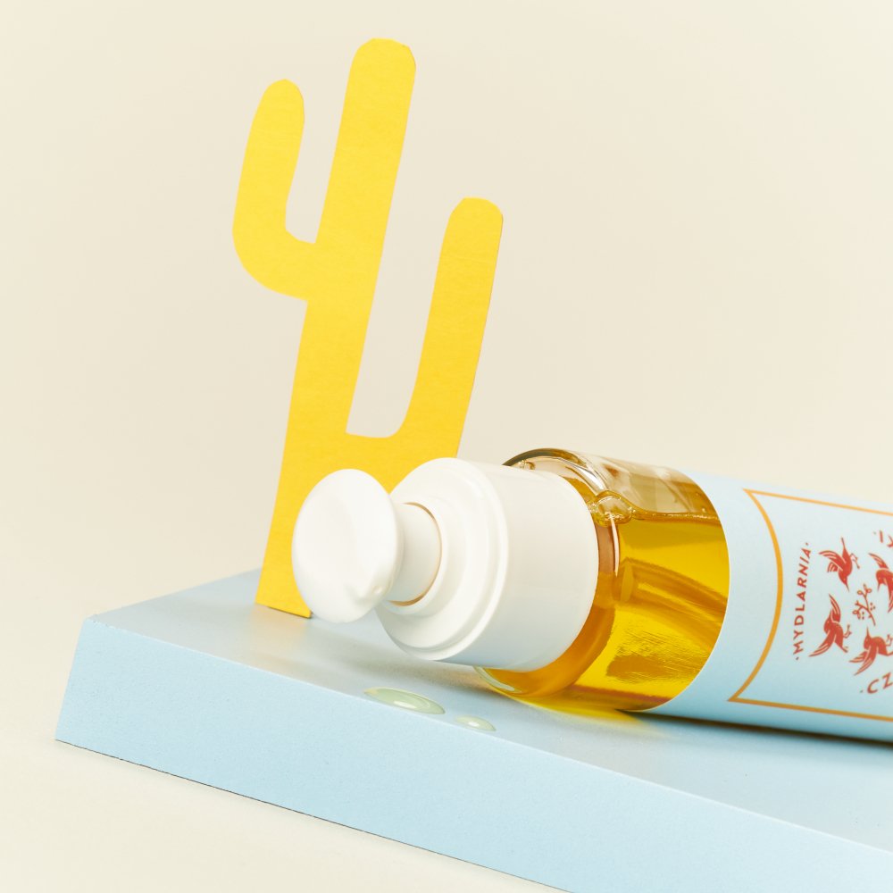 Hydrofilowy olejek myjący do twarzy Marchew i Pomarańcza