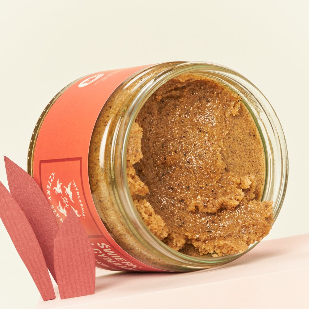 Świerk i Cynamon - peeling cukrowy