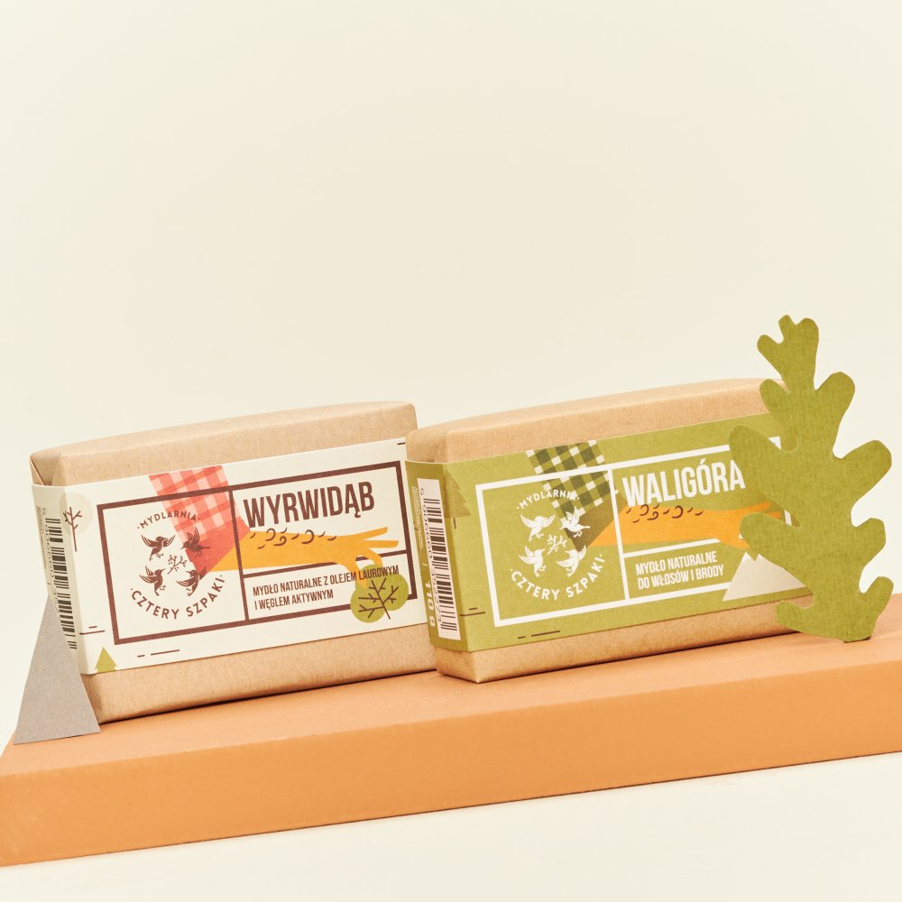 Mężny Duet: Wyrwidąb i Waligóra - zestaw naturalnych mydeł