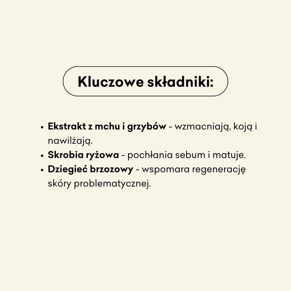 Normalizujący krem do twarzy - Leśny