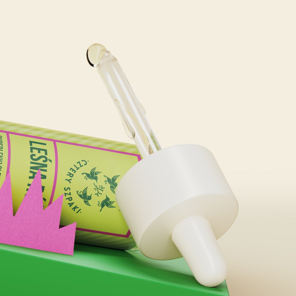 Ochronne serum na końcówki - Leśna Róża