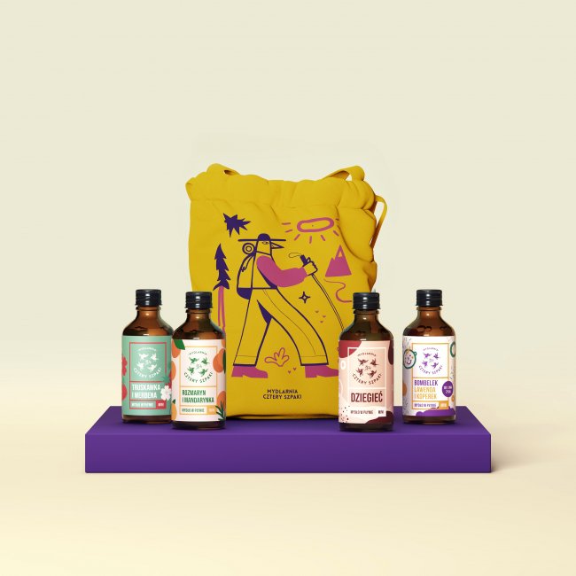 Zestaw mini mydeł w płynie - Mydło Set